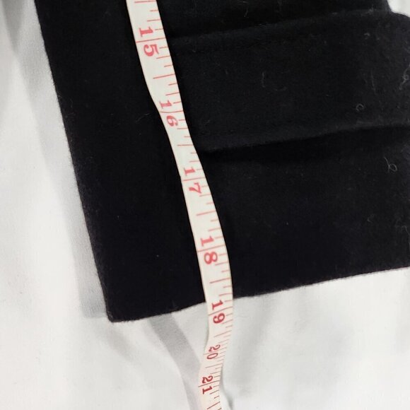 American Rag Black Wool Hooded Peacoat Large
Lot M - Picture 5 of 7